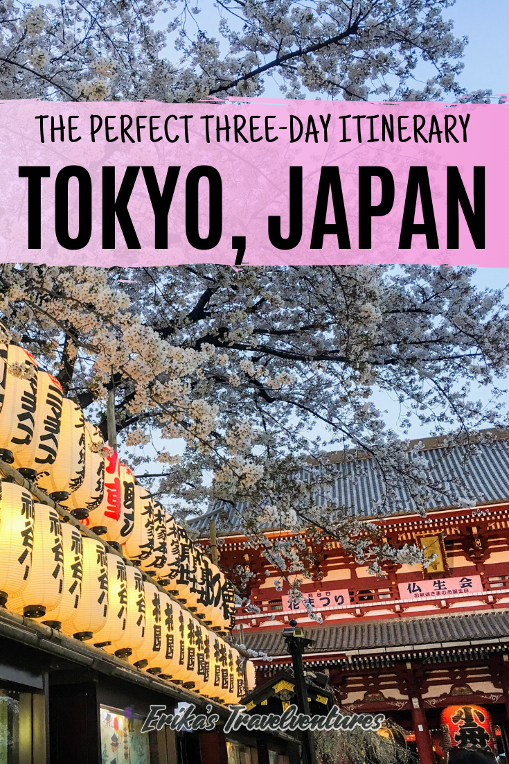 The Perfect Three Days In Tokyo Itinerary - Erika's Travelventures