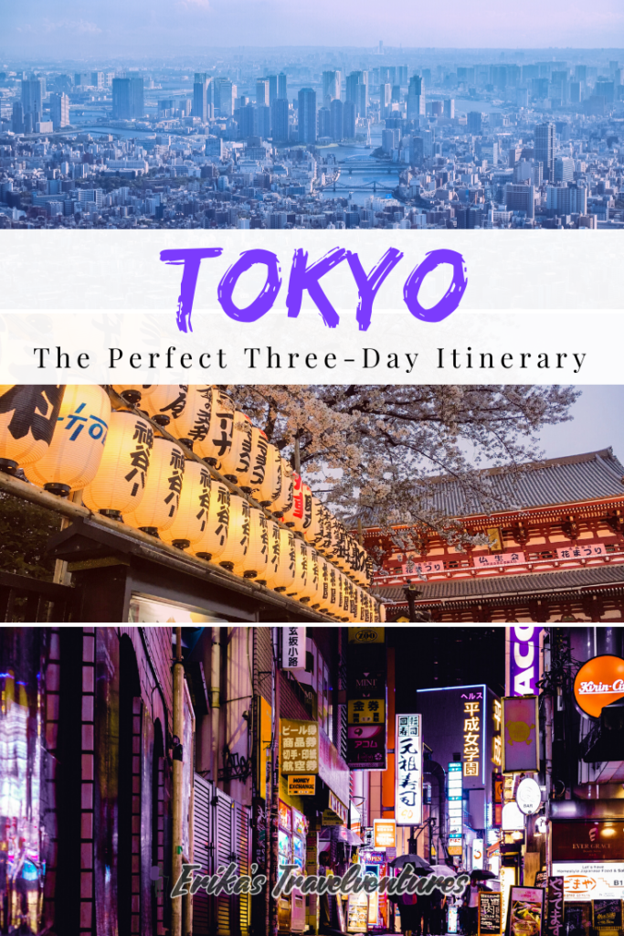 tokyo travel itinerary 3 days