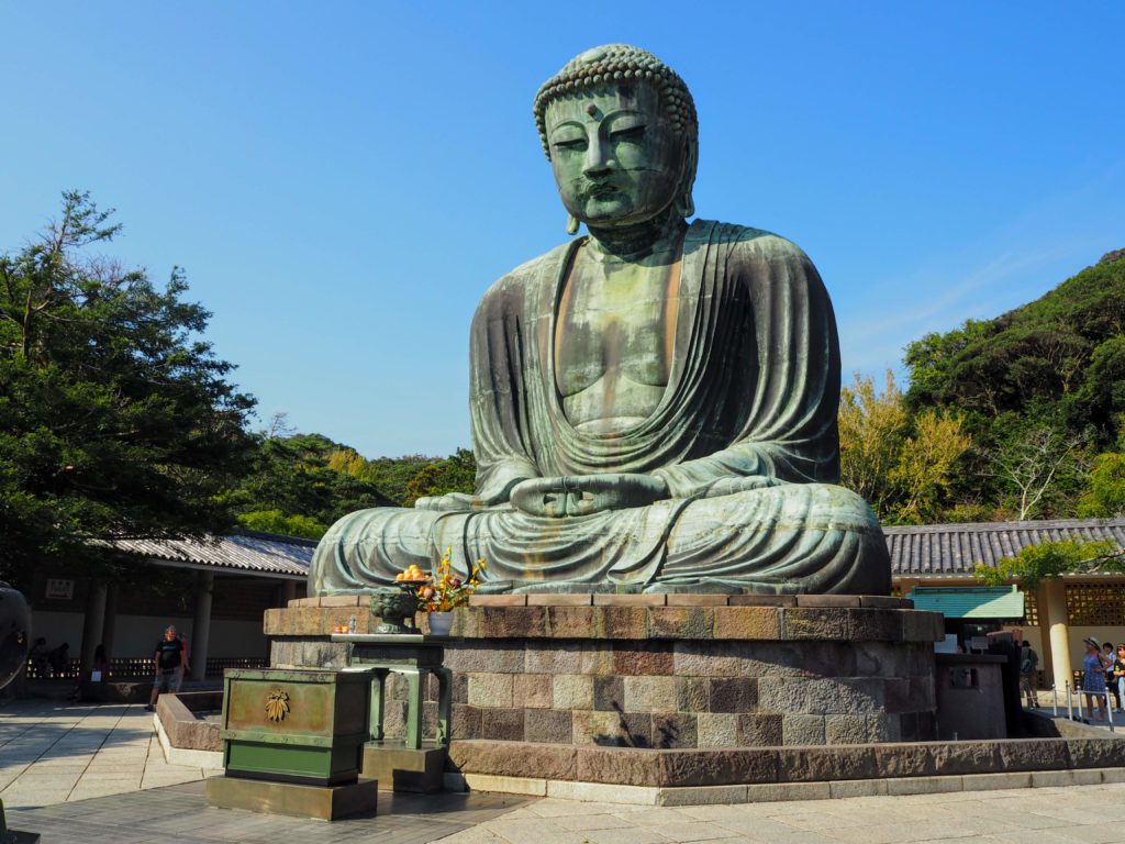 Odakyu Kamakura Enoshima Free Pass, one day in Kamakura and Enoshima itinerary, Kamakura and Enoshima day-trip itinerary from Tokyo Bronze buddha, Enoshima sea candle