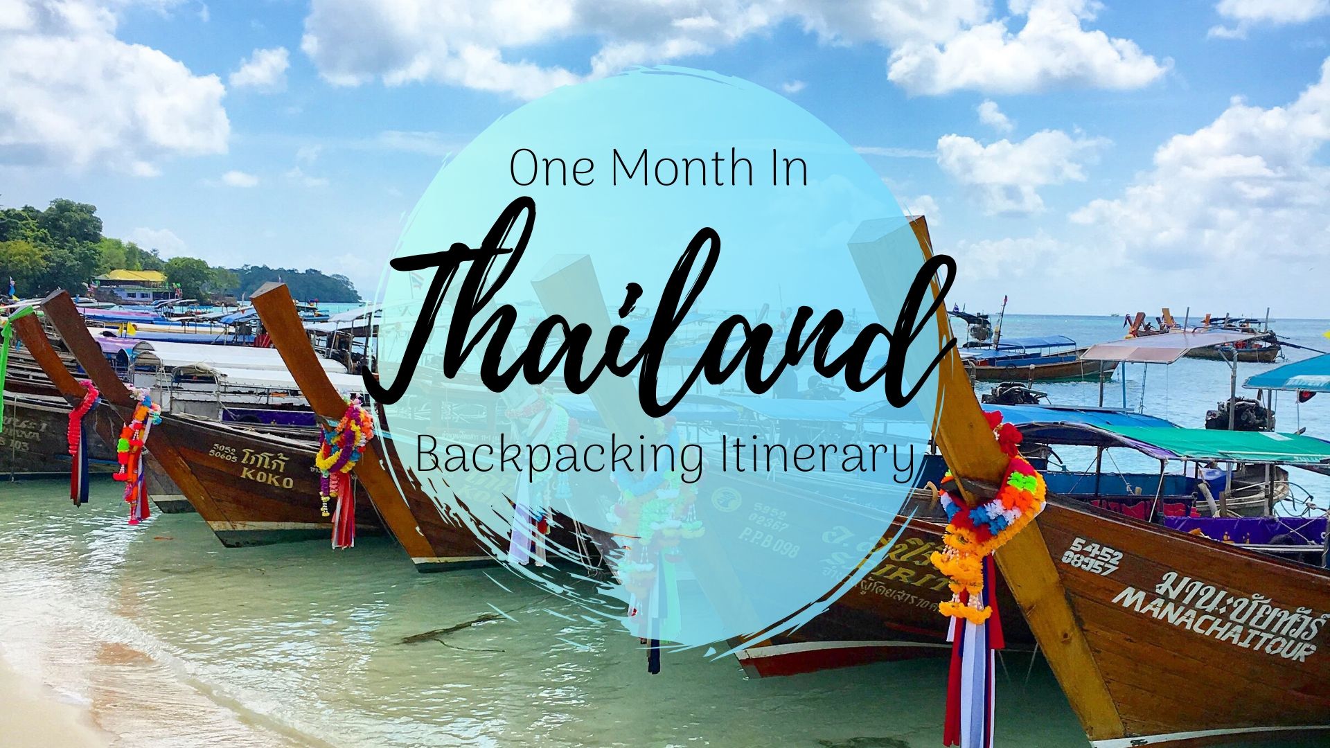 road trip thailande 1 mois