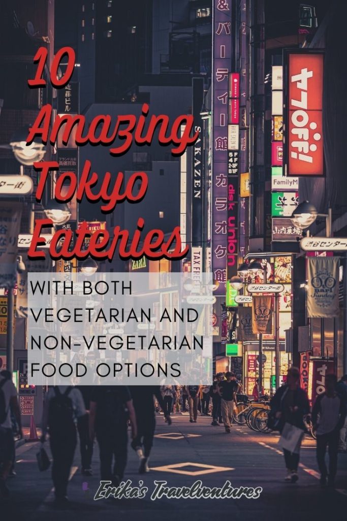 10 Tokyo Restaurants with Vegetarian Options - Erika's Travelventures