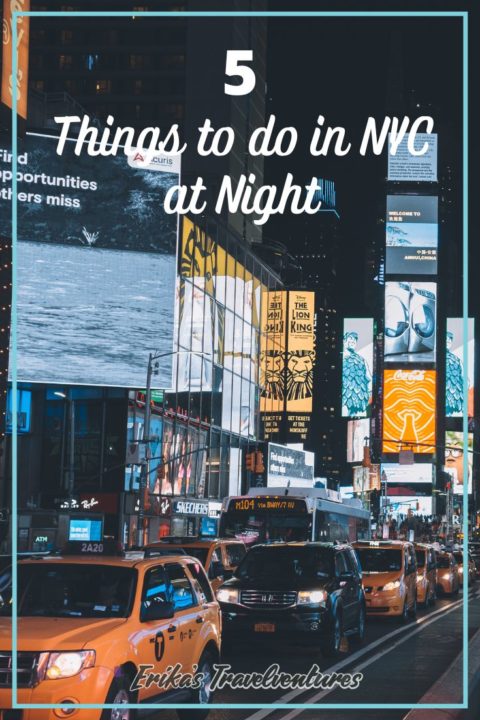 Things To Do At Night In New York City - Erika's Travelventures